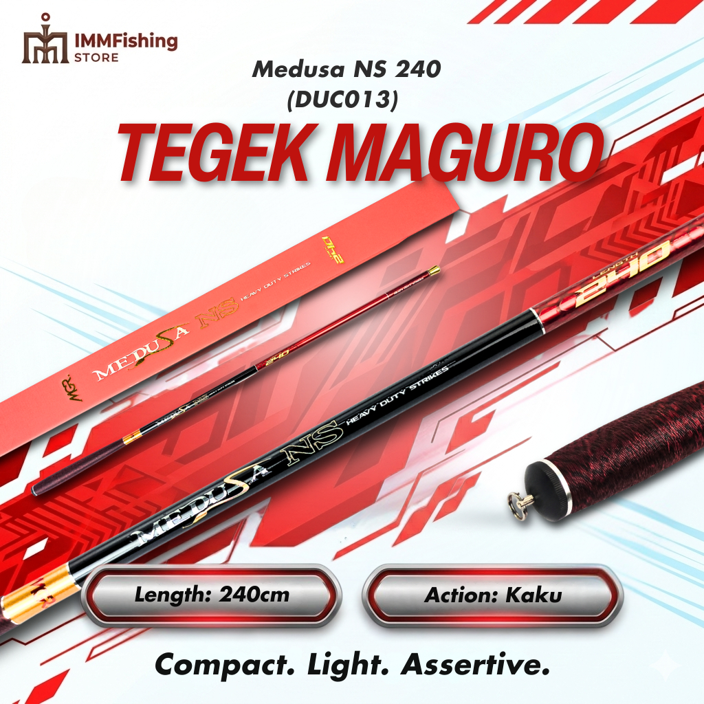 TEGEK MAGURO MEDUSA NS | Tongkat Pancing