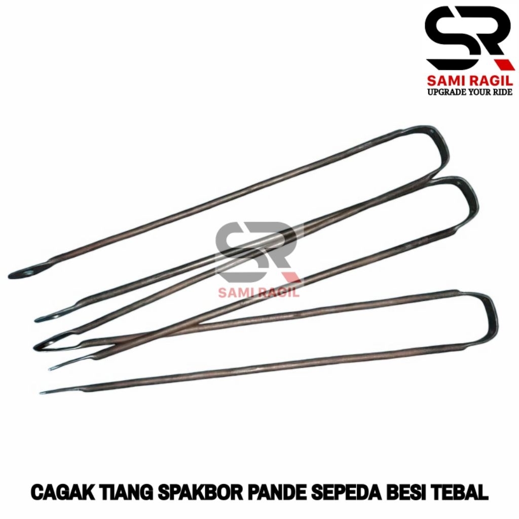 CAGAK TIANG SPAKBOR PANDE SEPEDA ONTEL JOWO SLEBOR PENAHAN BESI TEBAL MUDGUAR FENDER