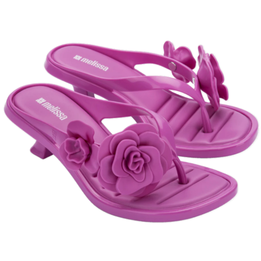 Melissa Thong Heel Petals AD Lilac