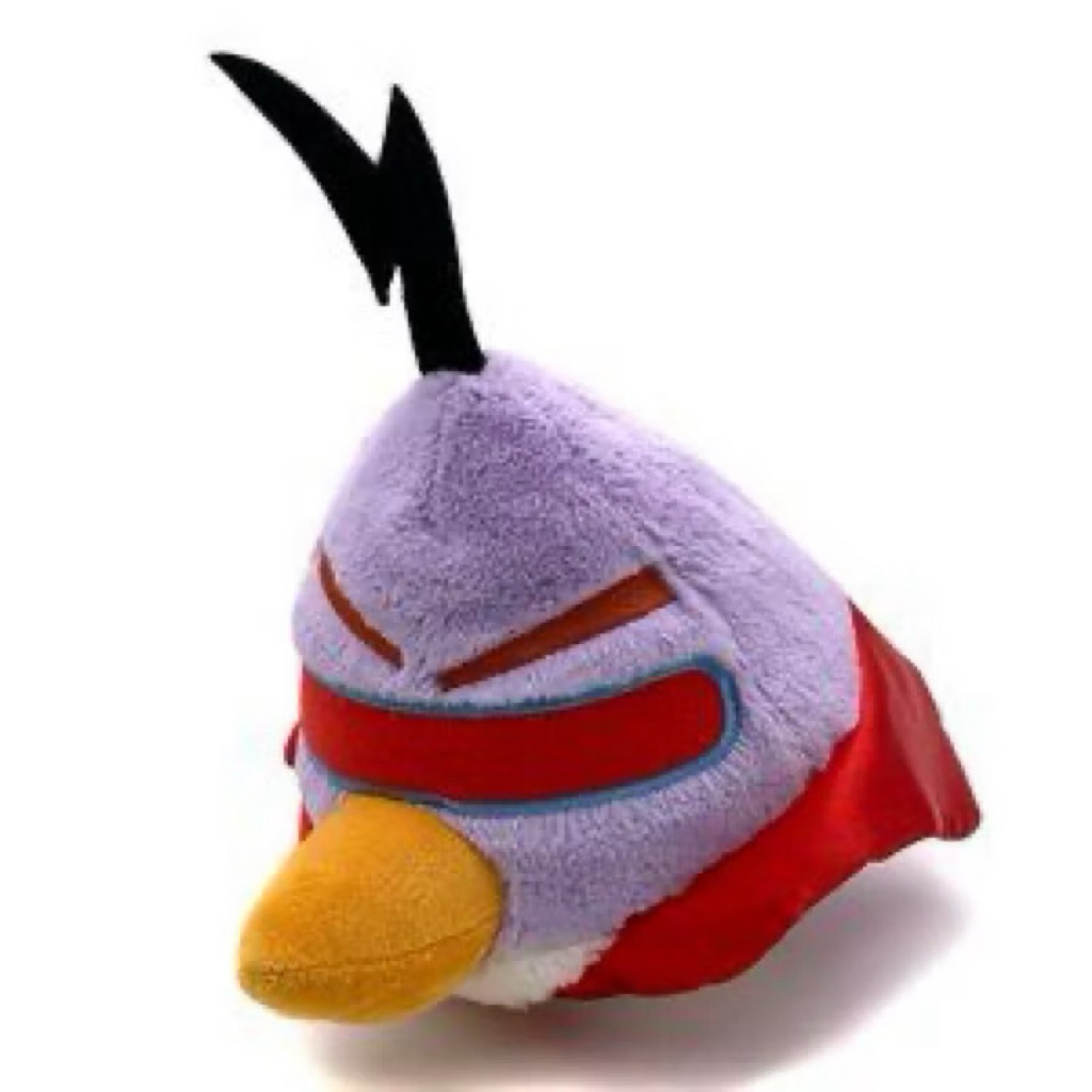 FIGURE ANGRY BIRDS MAINAN MCD ANGRYBIRD RIO BIRU