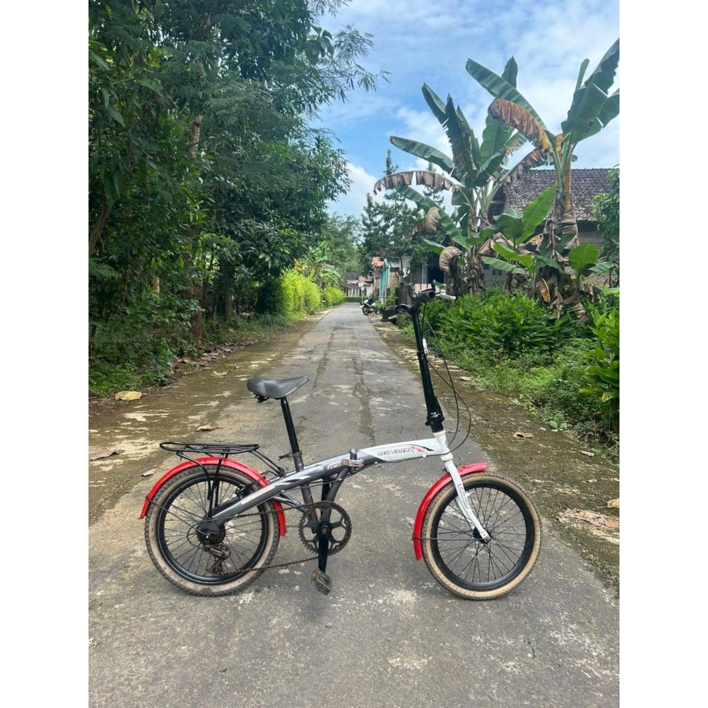 sepeda lipat 20 inch second original