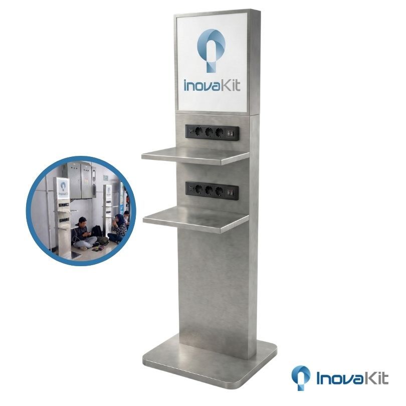 Charger Station HP Stainless | Box Charger Station