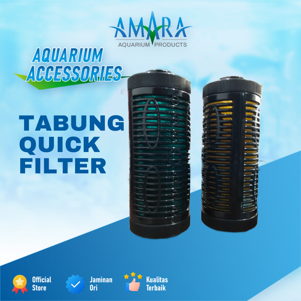 AMARA Tabung Quick Filter / Saringan Filter Akuarium / Quick Filter Internal Akuarium Power Head