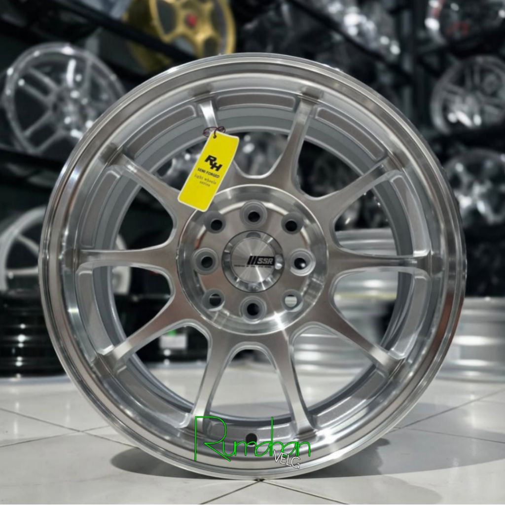 velg racing ssr type f ring 15 lebar 6,5 et 42 velg racing r15 avanza Xenia velg mobil ring 15 velg 