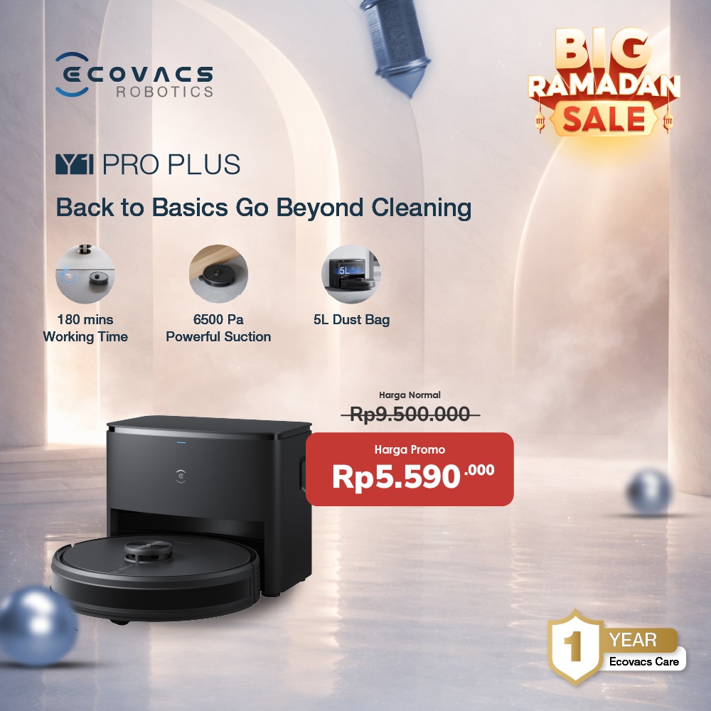 Ecovacs DEEBOT Y1 PRO - Robot Vacuum and Mop