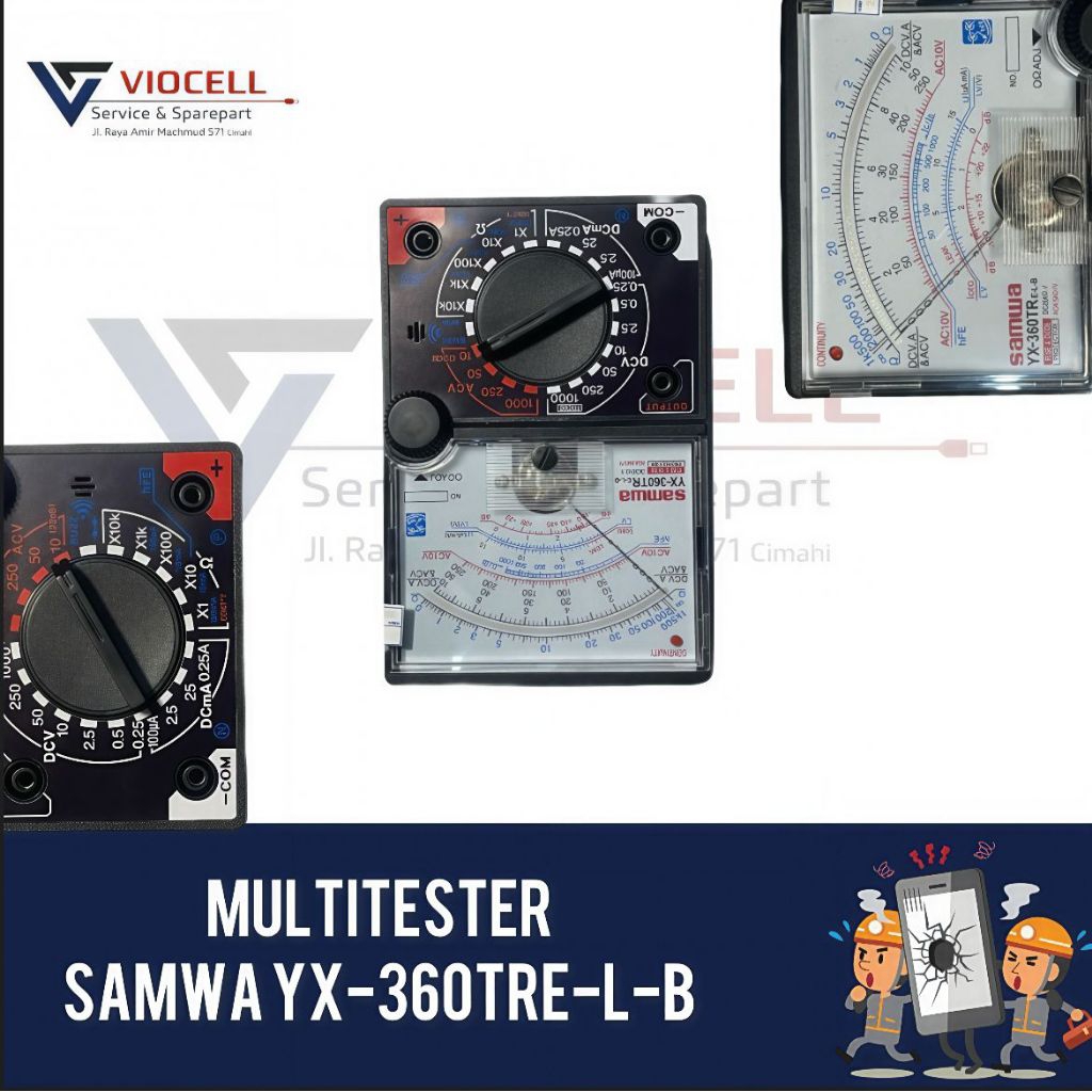 Multitester Sunma Sunwa YX360TR Multi tester avometer analog Original