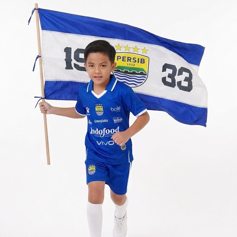 Syal Persib Bandung rajut bendera persib