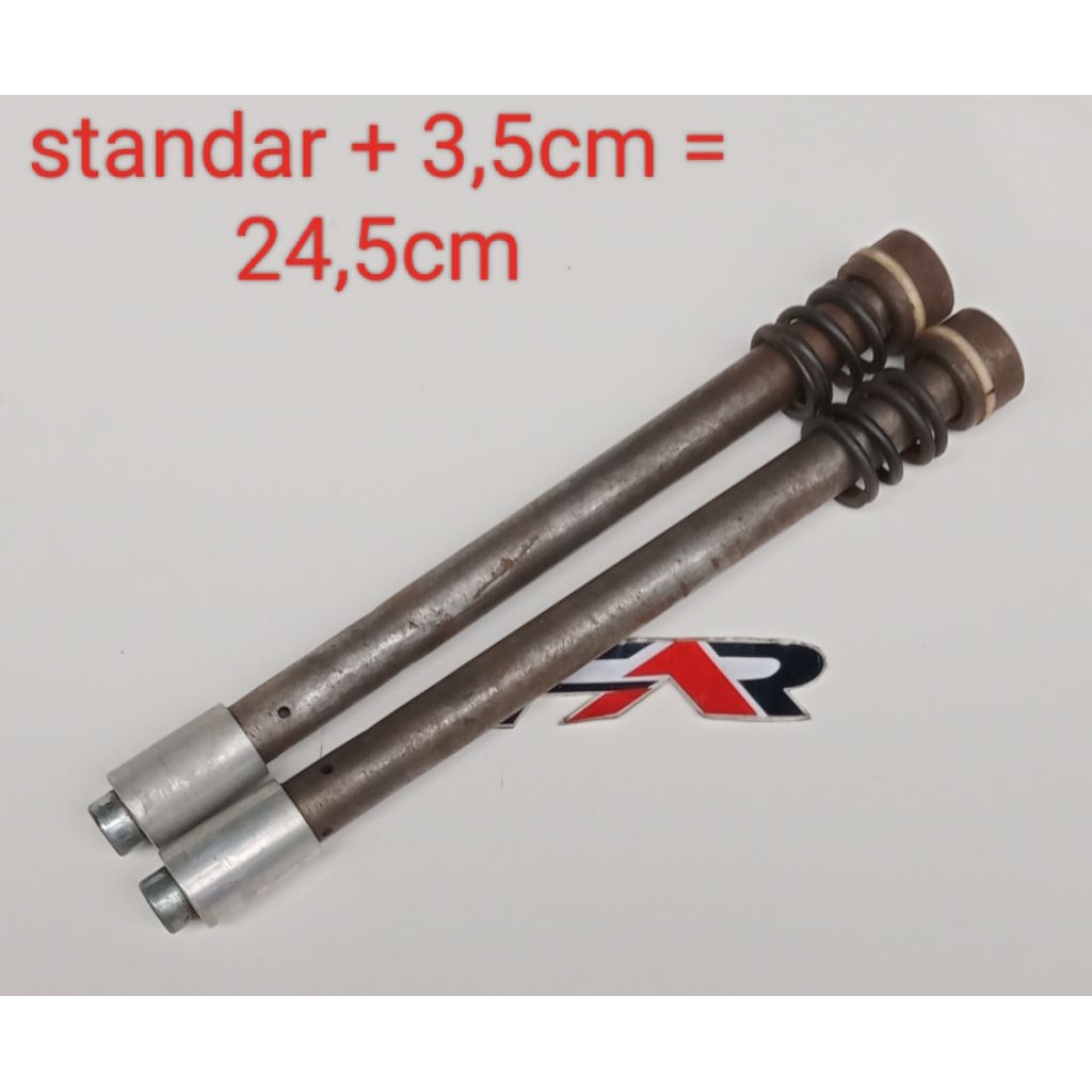 Yamaha Vixion old 3C1 New Vixion 1PA ( CUSTOM ) Sulingan Shockbreaker Hidrolik Sulingan Shock Depan