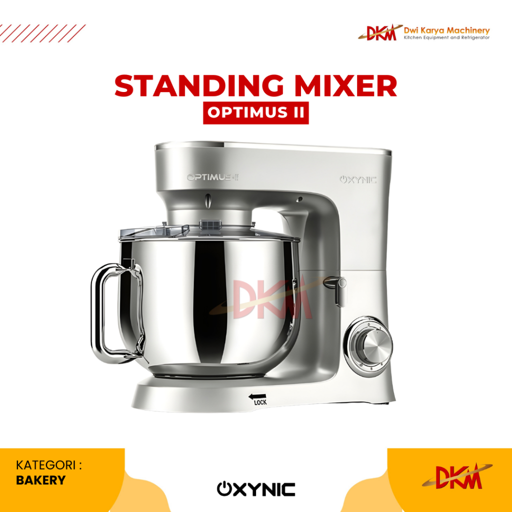 Mixer  OXYNIC  - OPTIMUS Mixer / 7L / 350W / Pearl White/Mixer Roti  7Liter Oxynic