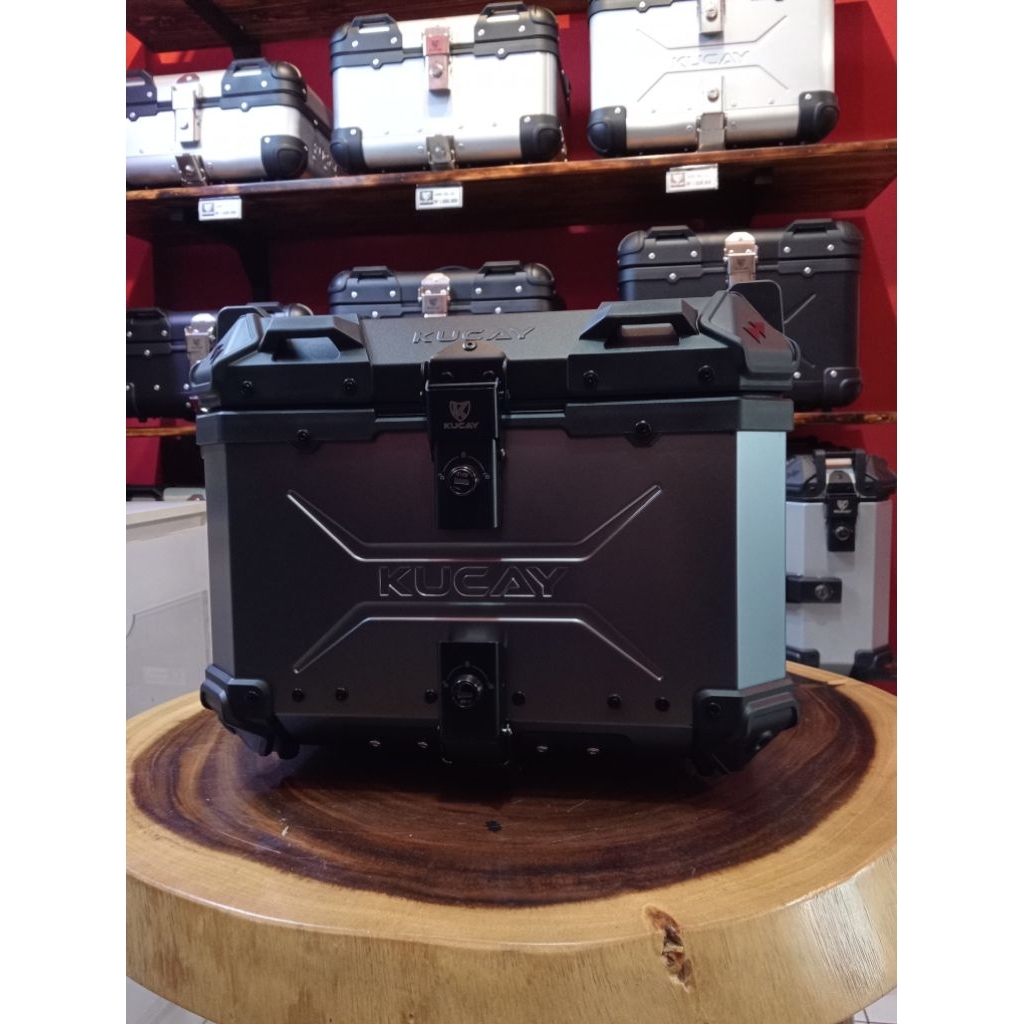 Top box pannier kucay box motor kucay alumunium top case