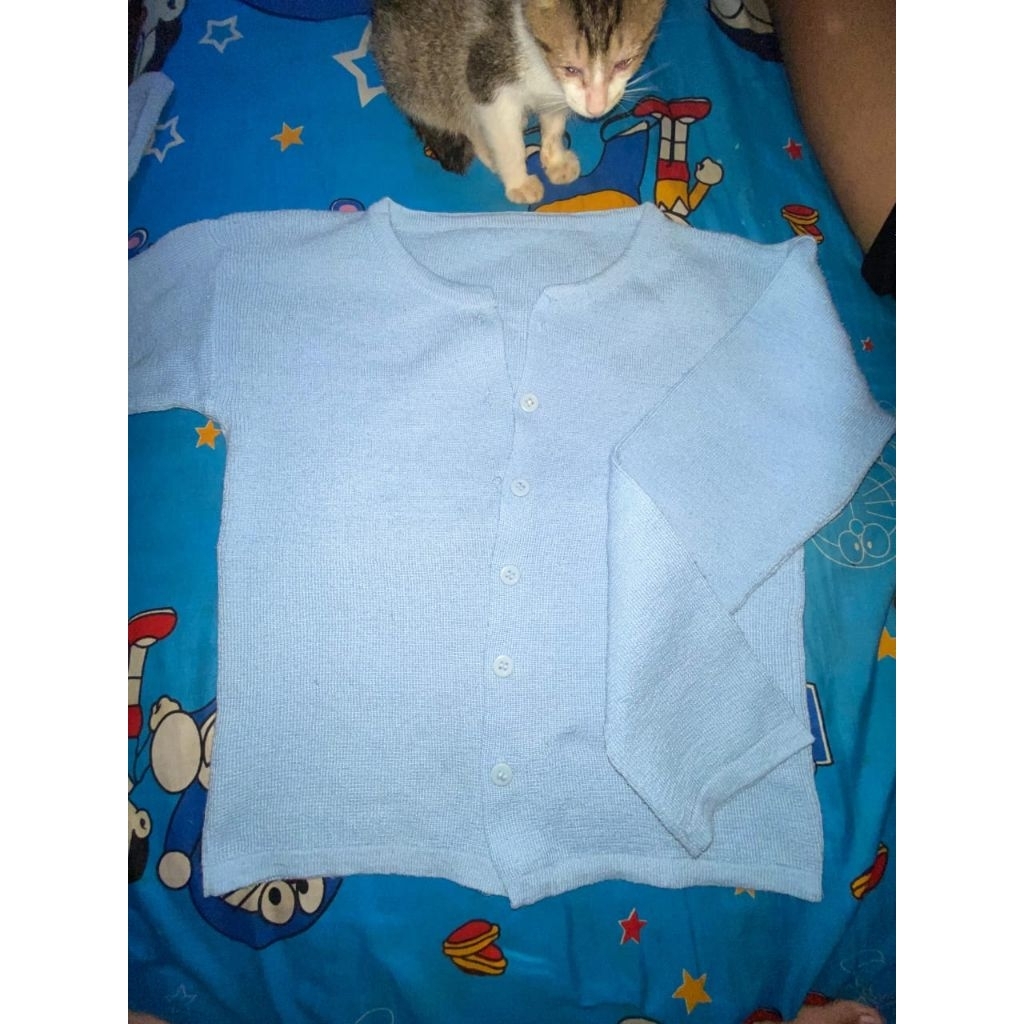 Cardigan Baby Blue