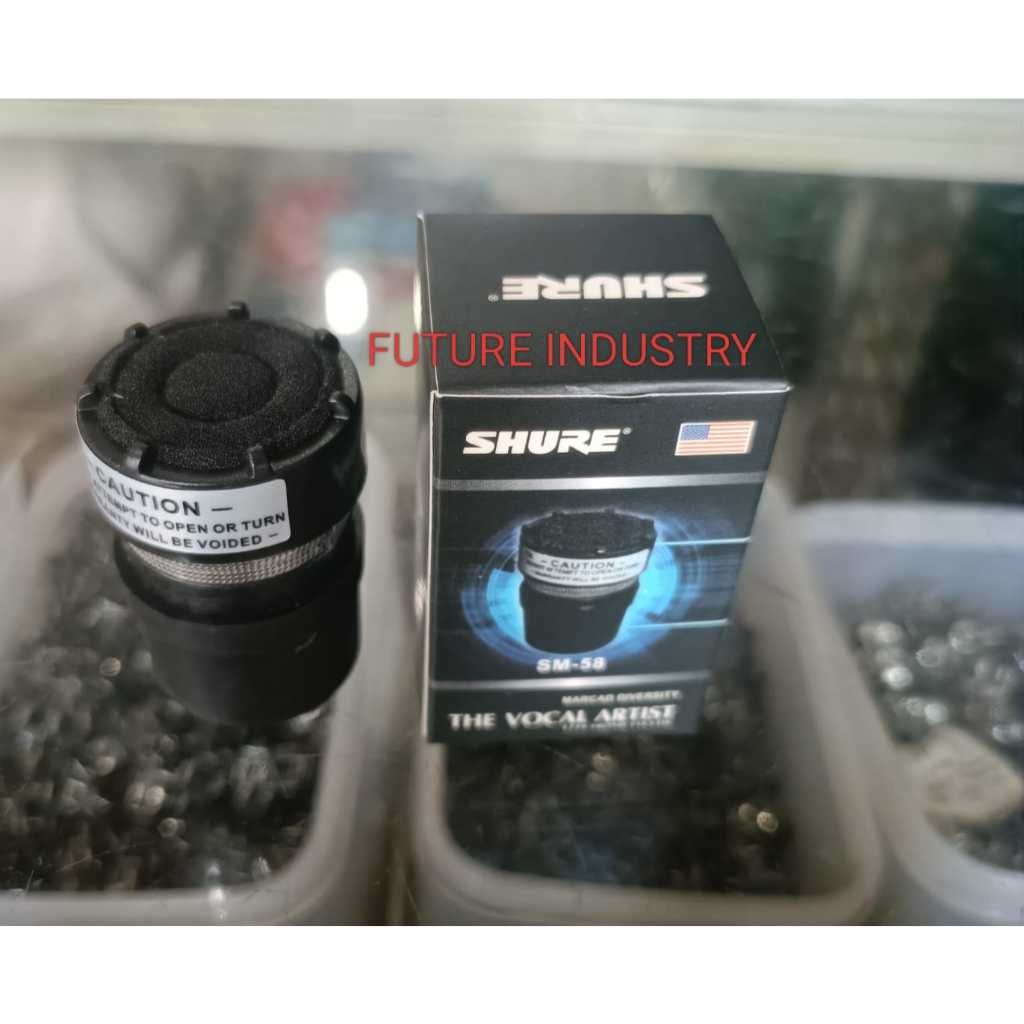 Spul Microphone Shure The Vocal Artist SM -58 / Spul MIC / Kepala Microphone SHURE SM - 58 / Proffes