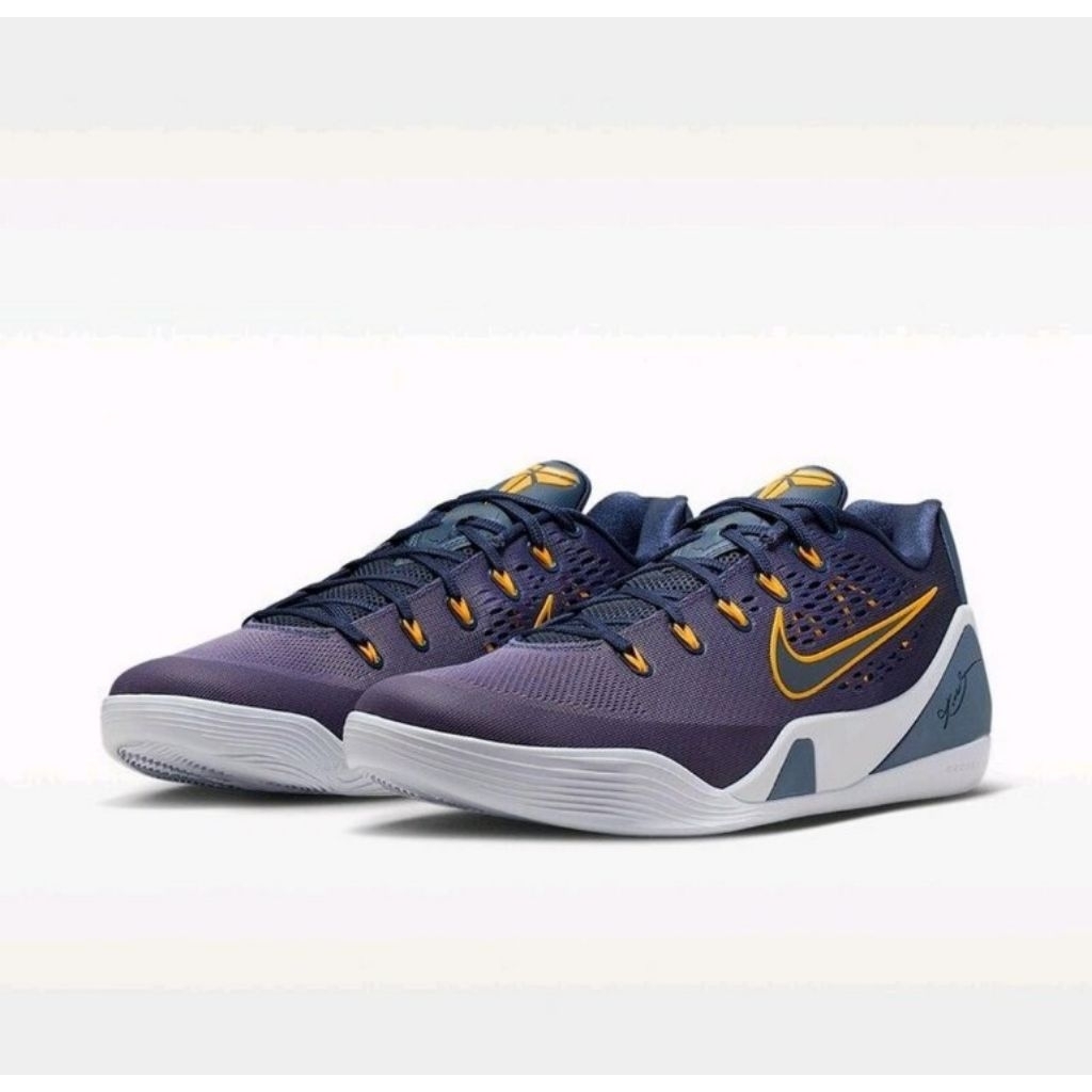 Sepatu Basket Nike Kobe 9 Elite Low Em Thunder Blue Original Ih1401 401