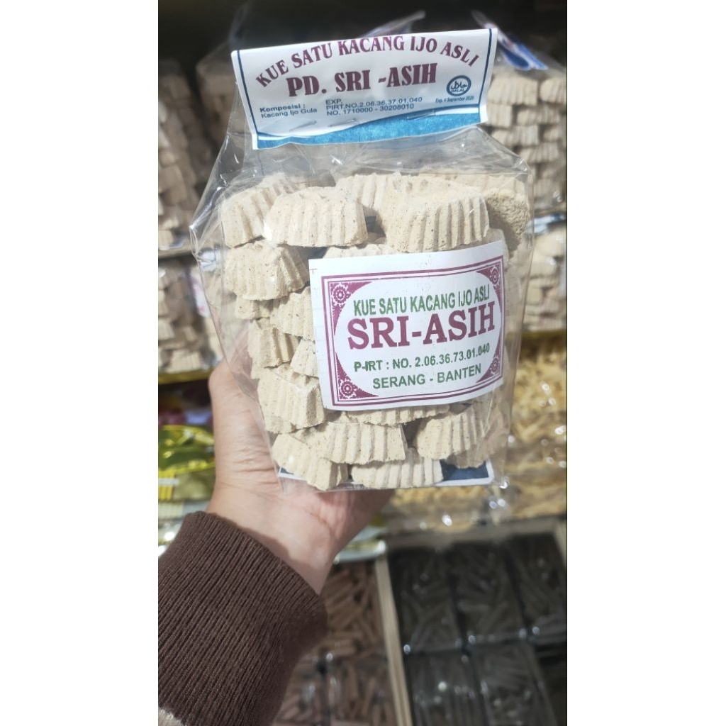 kue satu kacang ijo/ kue koya kemasan - kurleb 400gram