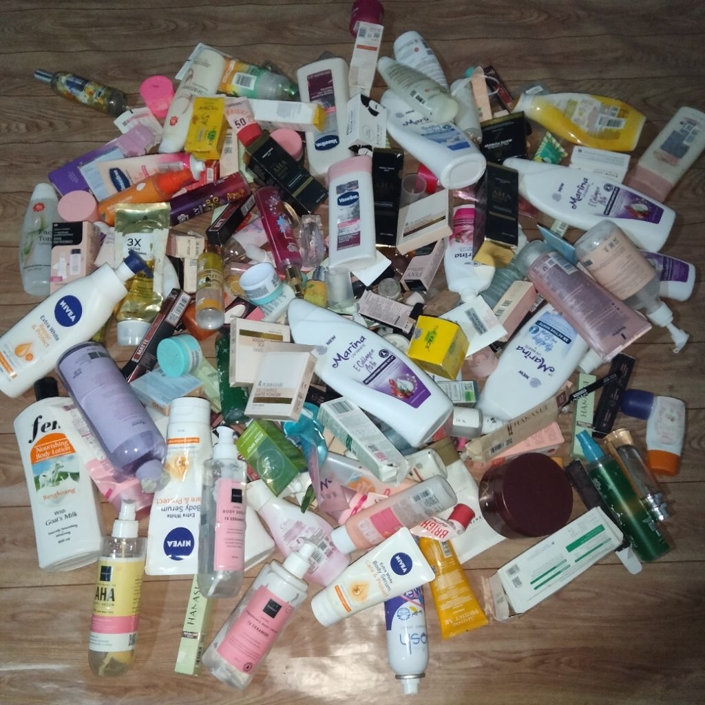 PL wadah skincare / bekas skincare makeup / PL skincare kosong