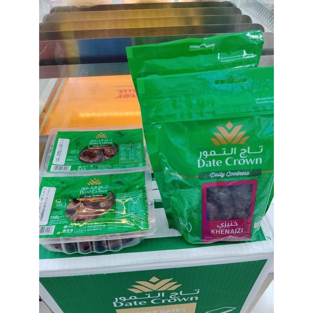 Kurma Date Crown Lulu 5000GR Premium Khenaizi - Manis, Lembut, Elegan