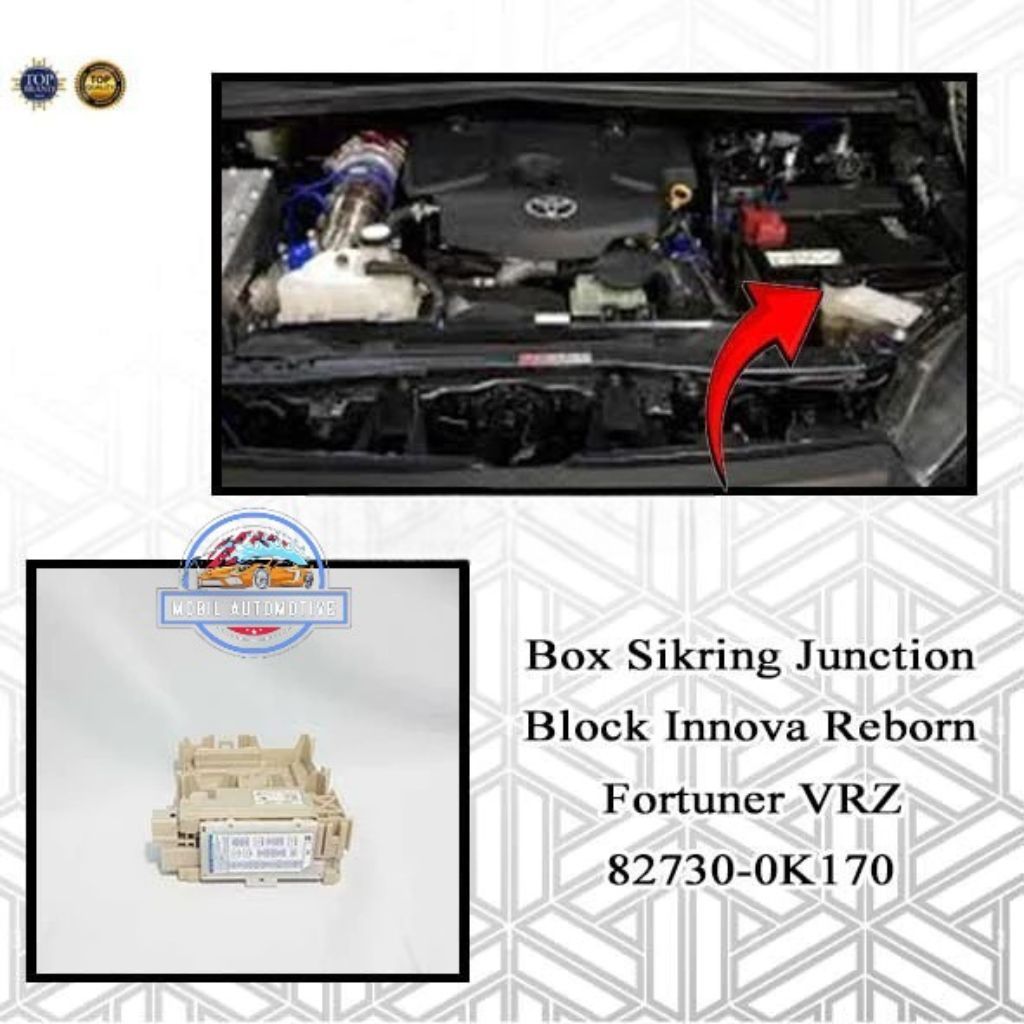 Box Sikring Junction Block Innova Reborn Fortuner VRZ 82730-0K170