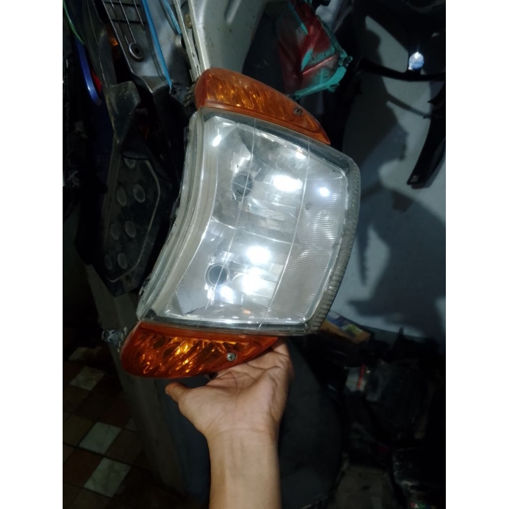 reflektor lampu depan nouvo lele