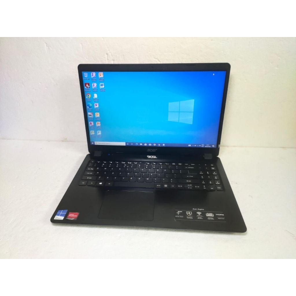 B463 Laptop Acer aspire 3 A315-42 AMD ryzen 3-3200U Ram 8GB hdd 1000GB Siap pakai