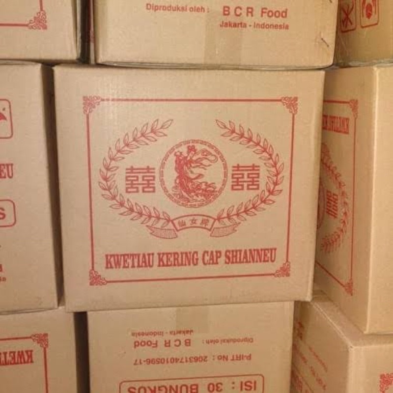 1 DUS 200gr | Kwetiau kering cap Shianneu Kwetiau Dewi