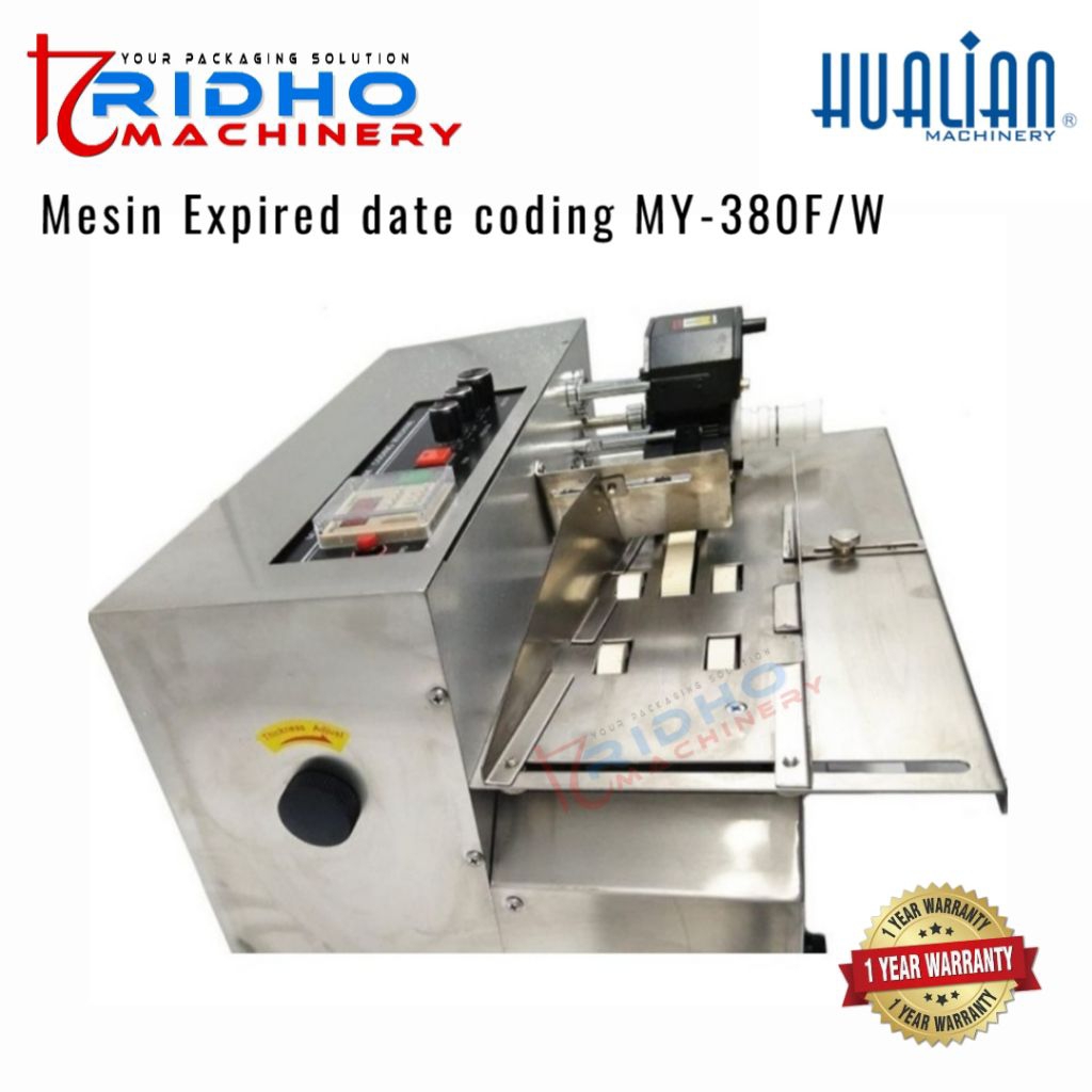 Mesin Coding Expired Date / Mesin Coding Otomatis MY-380 F/W HUALIAN