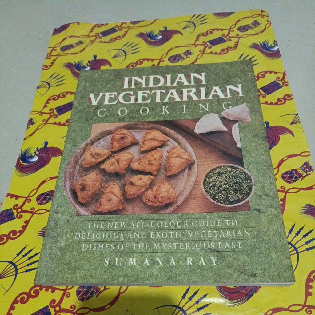 Buku Resep import - Indian Vegetarian Cooking
