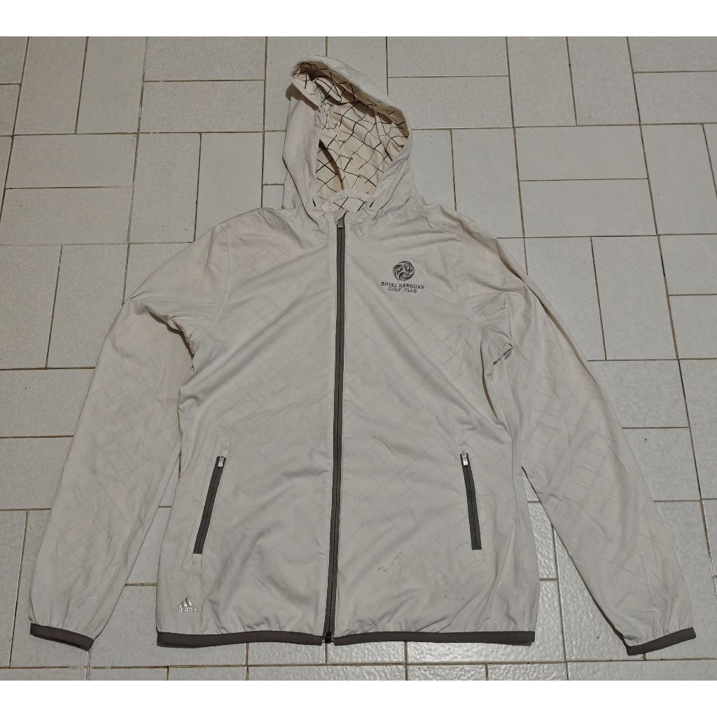 Jaket Sport Running A***** Climastorm Putih