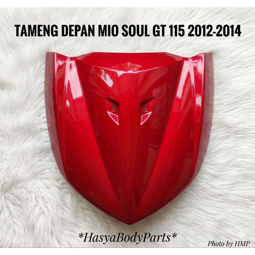 Body Halus Mio Soul GT 115 2012-2014 Tameng Dasi Depan Merah Maroon