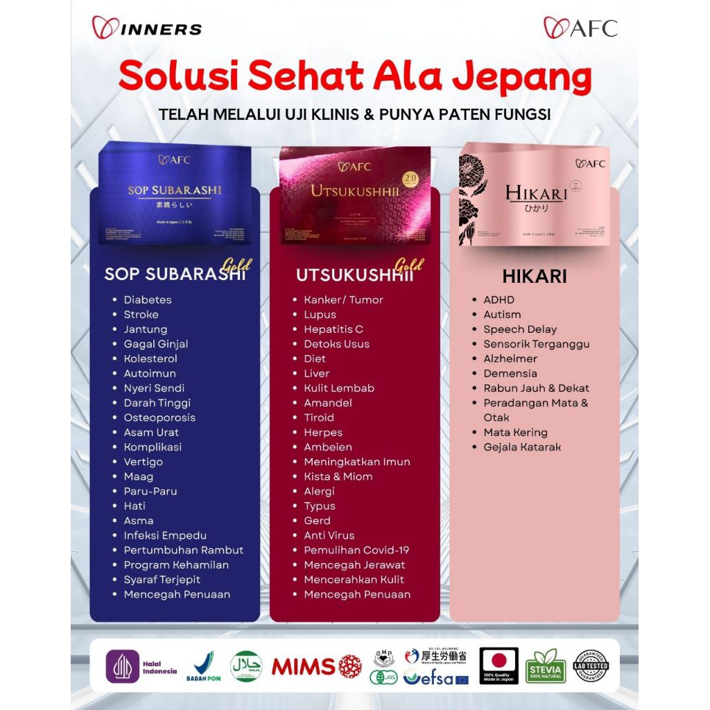 SOP UTSUKUSHI SUBARASHI HIKARI