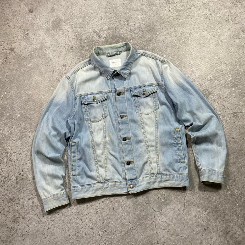 Denim Trucker Jacket Browny Standard Second