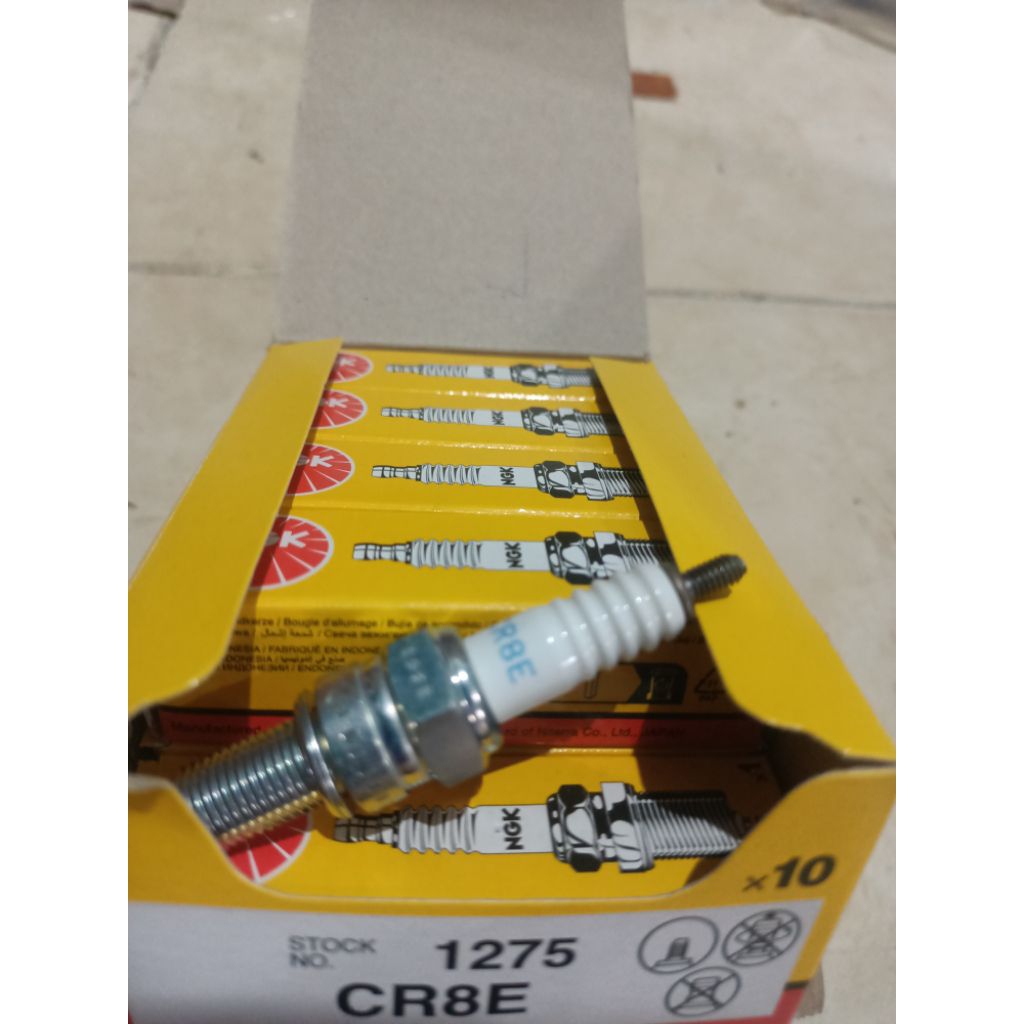 busi NGK CR8E new vixion xeon satria150 thunder original NGK