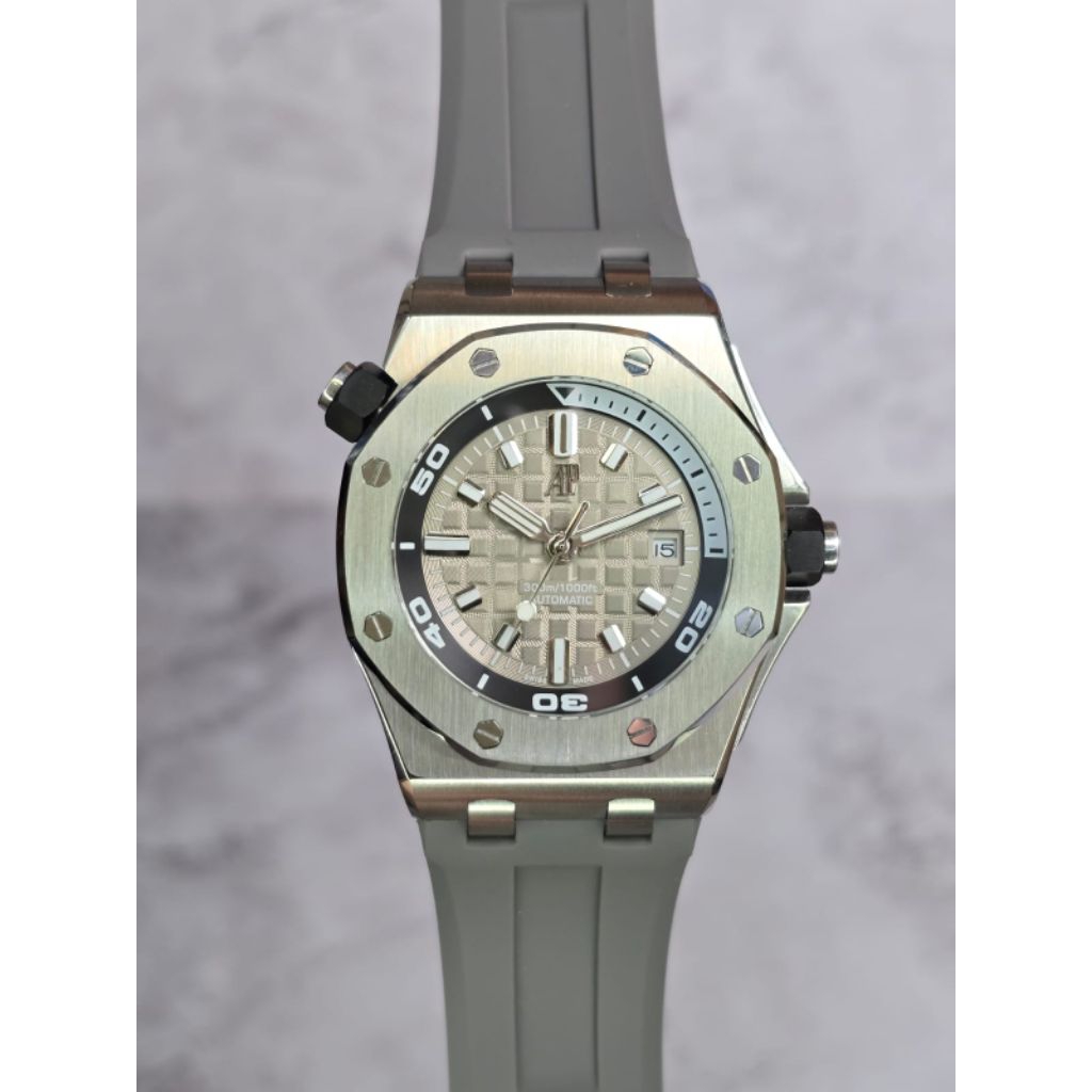 JAM TANGAN ANALOG JAM TANGAN AP DIVER AUTOMATIC STAINLESS STEEL JAM TANGAN PRIA AUTOMATIC TERBARU DI