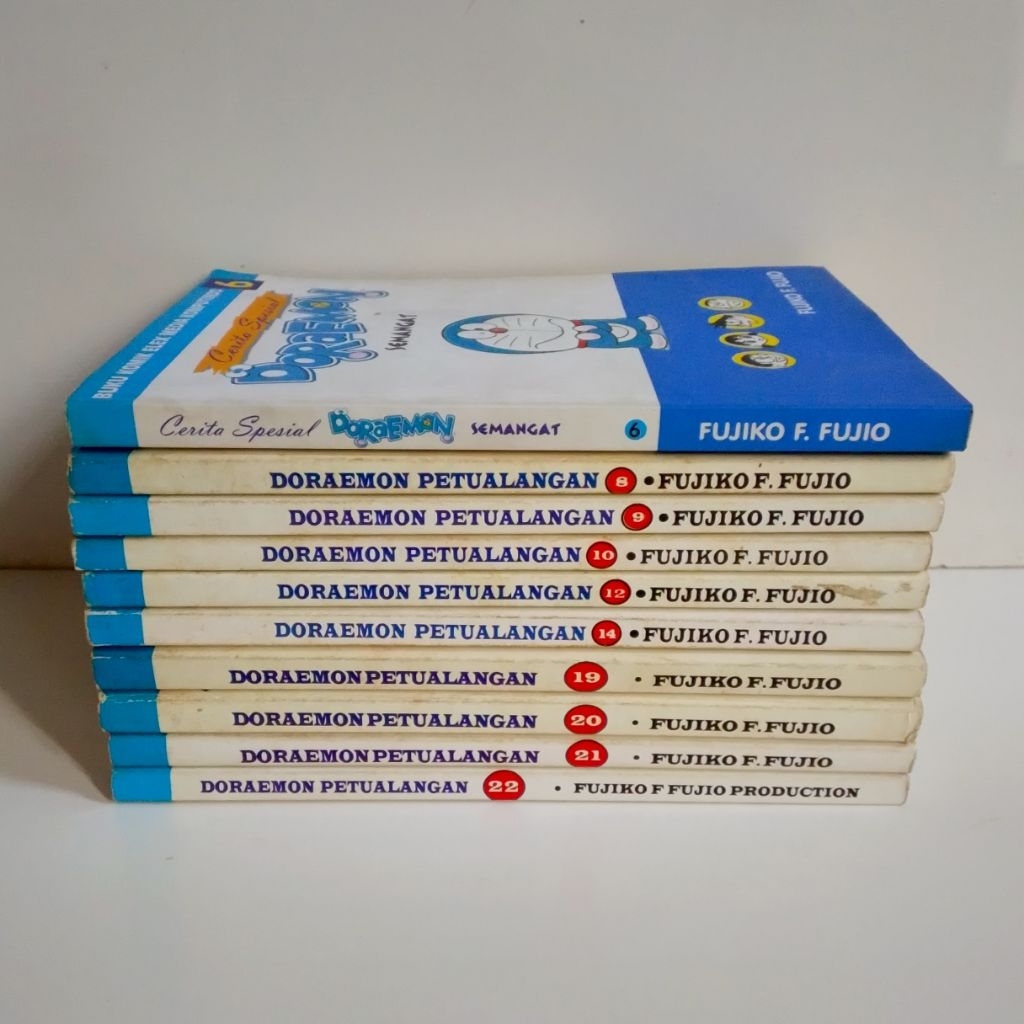 Komik Doraemon petualangan vol 6 8 9 10 12 14 19 29 21 22