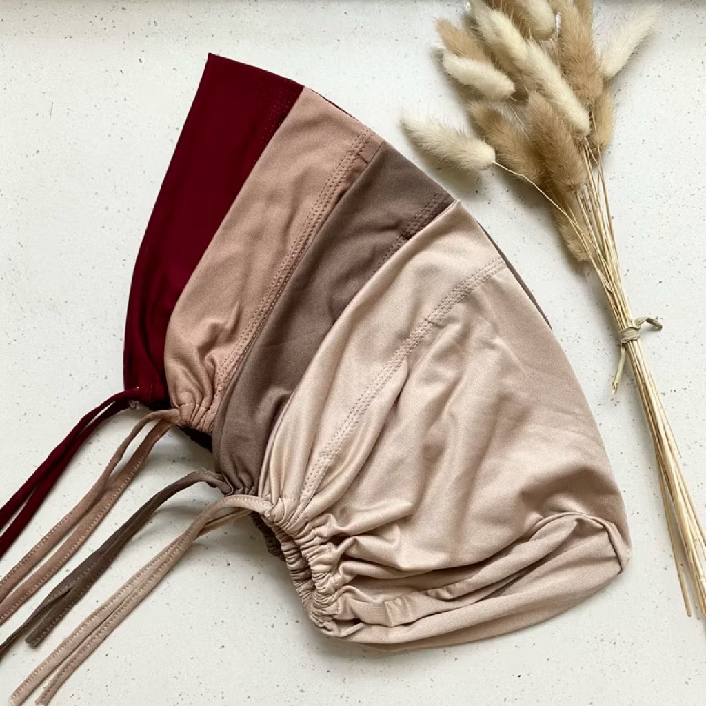 Ciput Inner Tali Premium / Inner Turki / Ciput Turki / Bandana Tali Belakang