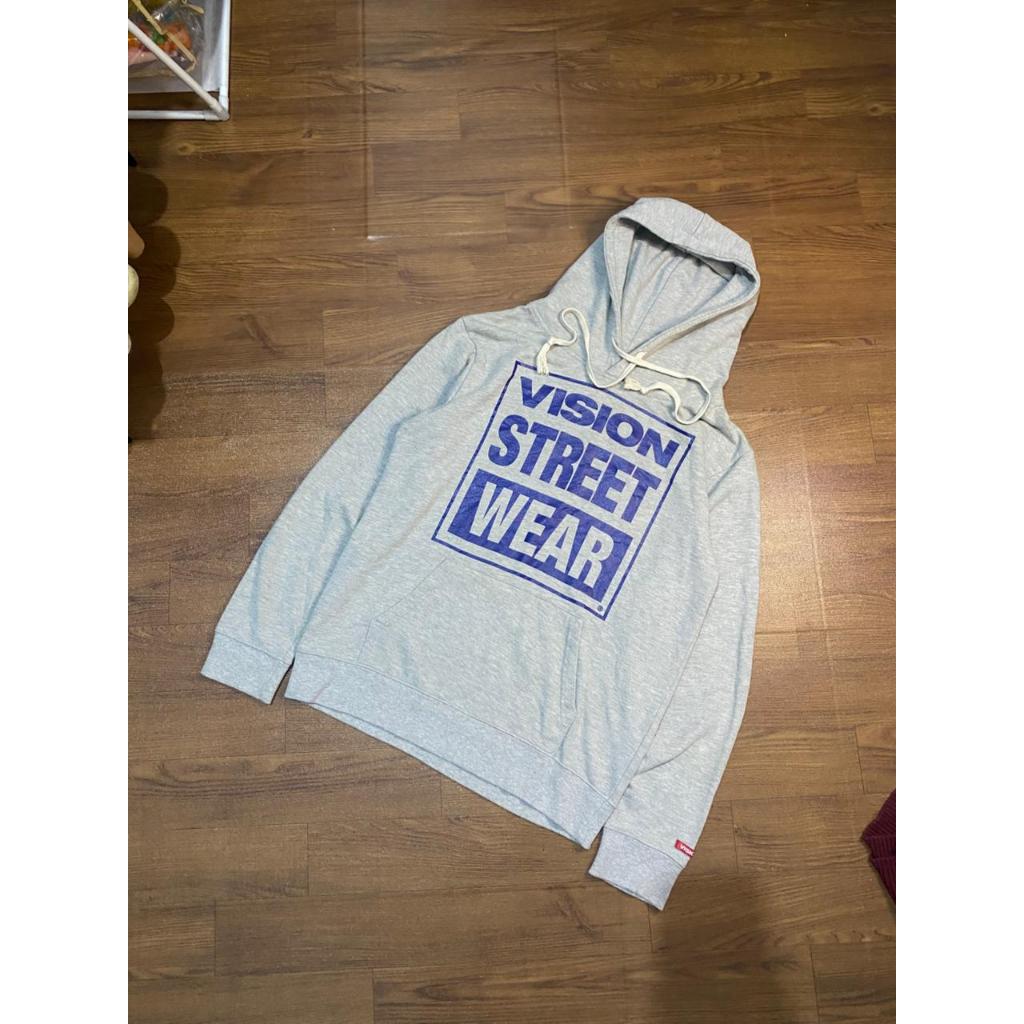Jaket Hoodie Vision Street Wear logo box mantab