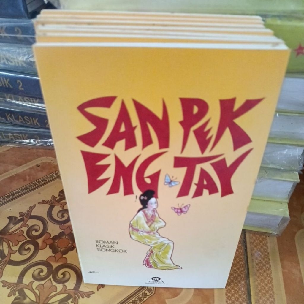 ROMAN KLASIK TIONGKOK , SAN PEK ENG TAY.ORIGINAL