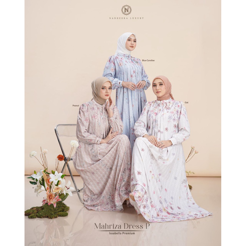 MAHRIZA DRESS P by NADHEERA LUXURY MAHRIZA DRESS NADHEERA LUXURY GAMIS NADHEERA LUXURY