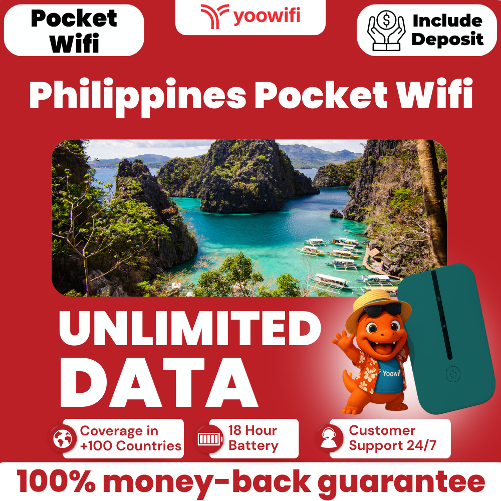 Yoowifi Pocket Wifi Philippines Unlimited Highspeed Wifi Portable Filipina Internet Roaming