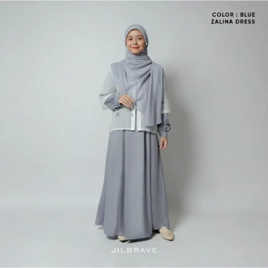 READY Zalina Dress Jilbrave Official Shop Original Jilbrave