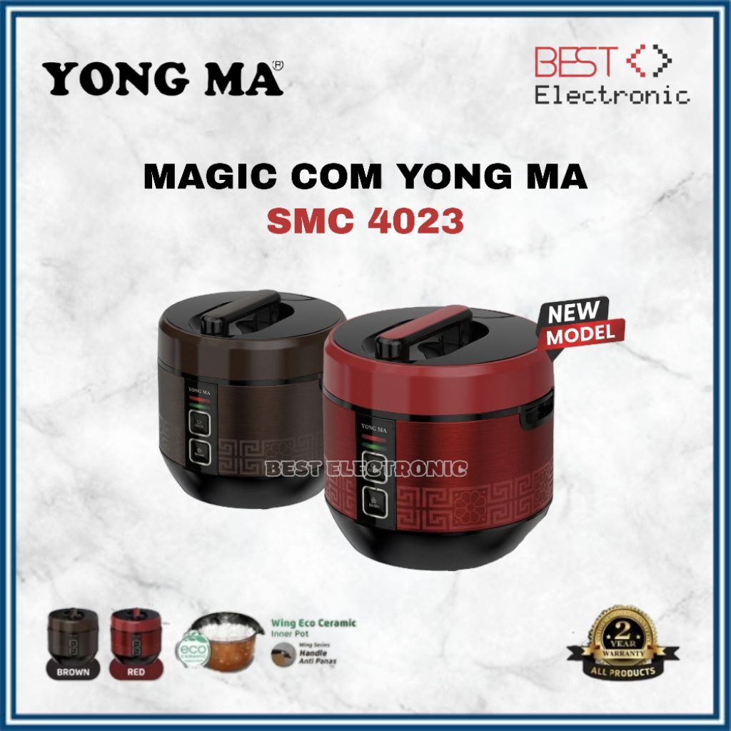 MAGIC COM YONG MA SMC4023 / RICE COOKER YONGMA SMC 4023 MAGIC COM MANUAL YONGMA 3IN1