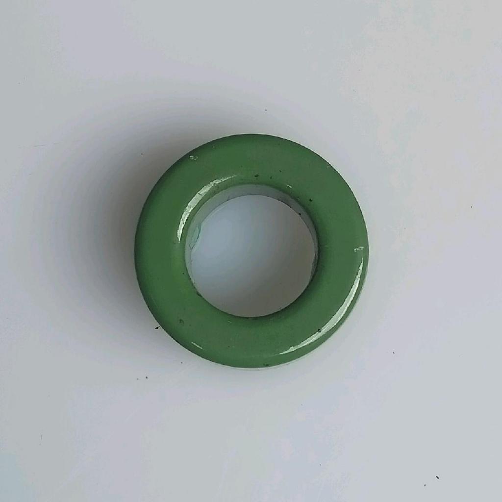 Ferit toroid hijau diameter 2.5 cm bekas UPS ICA