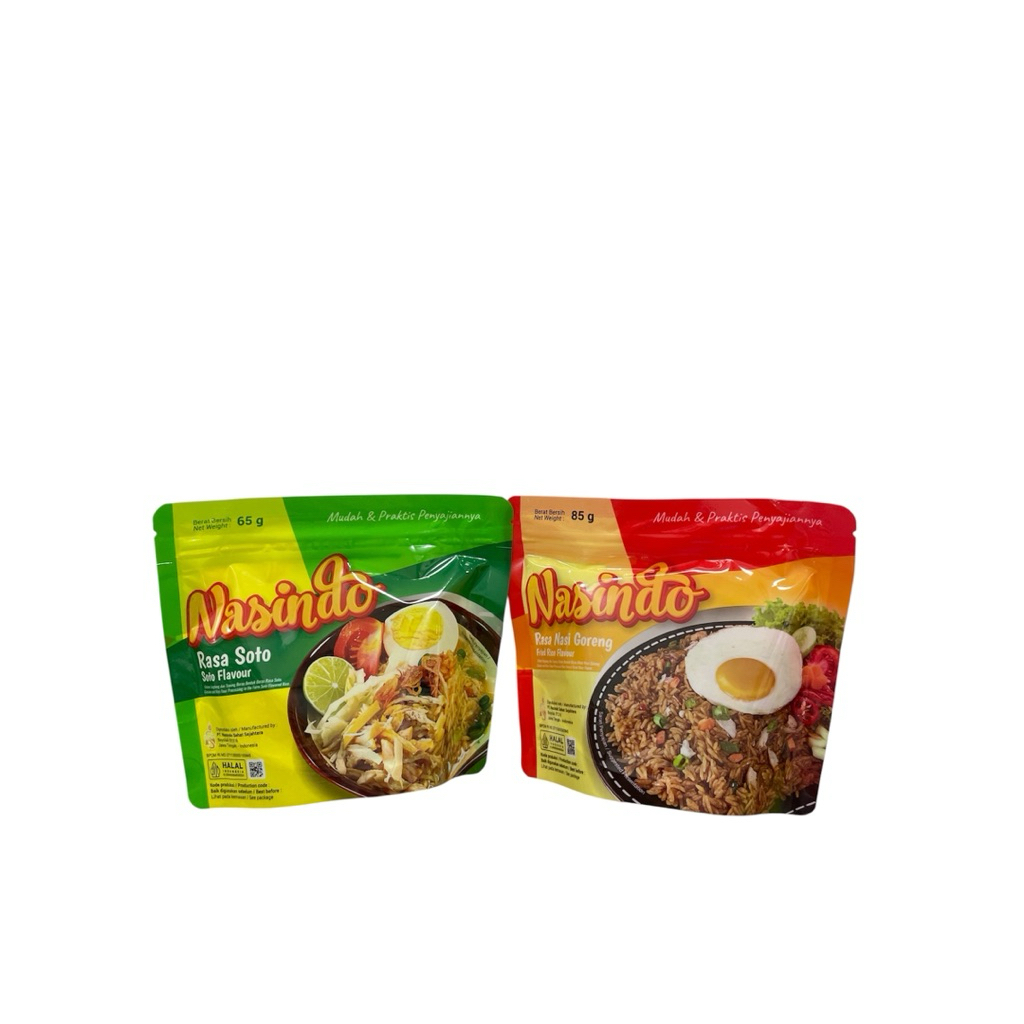 NASINDO | NASI INSTAN RASA SOTO AYAM & NASI GORENG