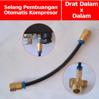 Selang Otomatis Kompresor listrik Selang Sambungan Otomatis Kompresor 1/8"