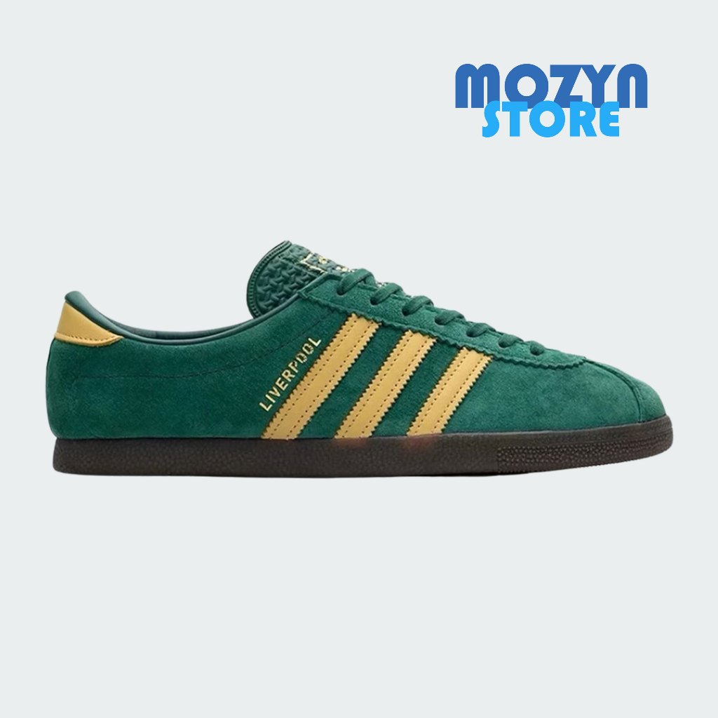 ADIDAS LIVERPOOL GREEN YELLOW  - Sepatu Casual Sport Style Unisex Dewasa