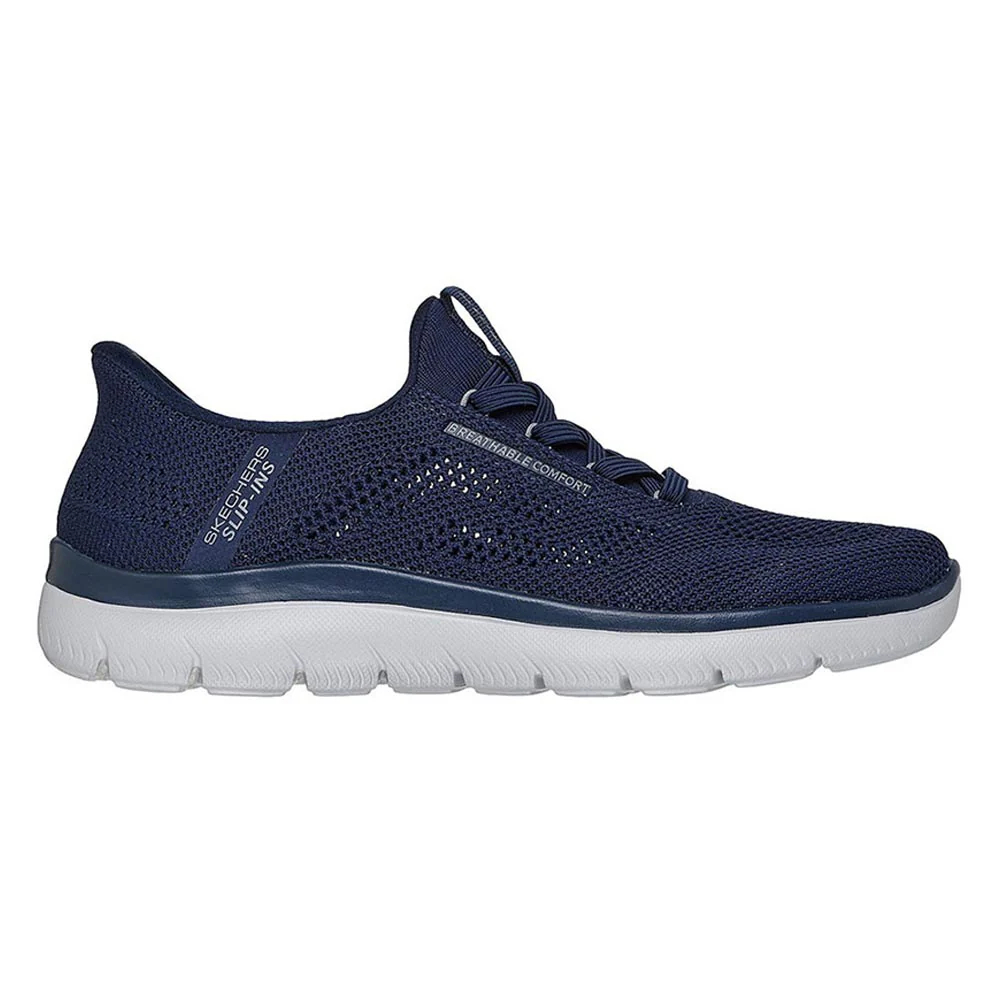 SKECHERS Summits Navy Pria Sepatu Olahraga - 232939Nvgy Original