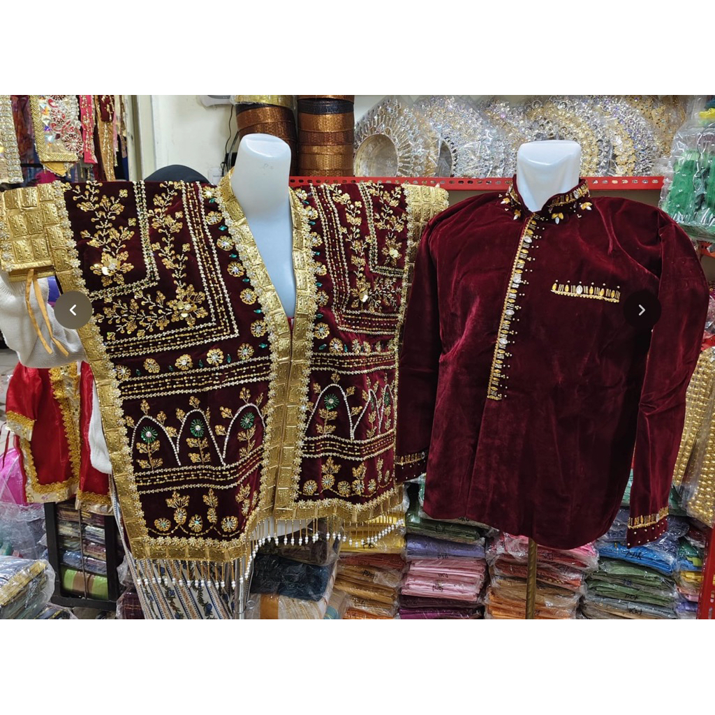 BAJU PENGANTIN ADAT BUGIS MAKASSAR  FULL PAYET