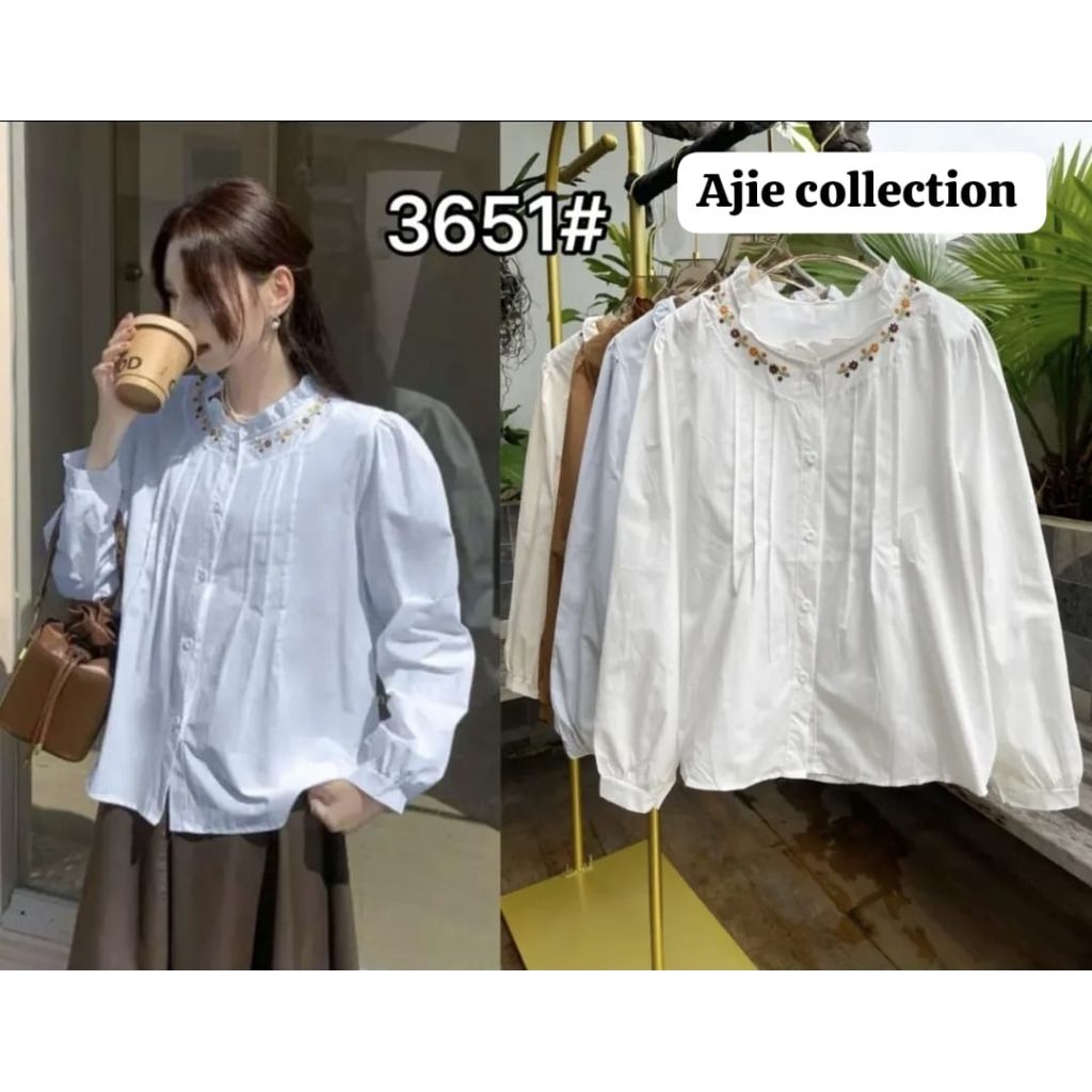 Blouse Katun Putih