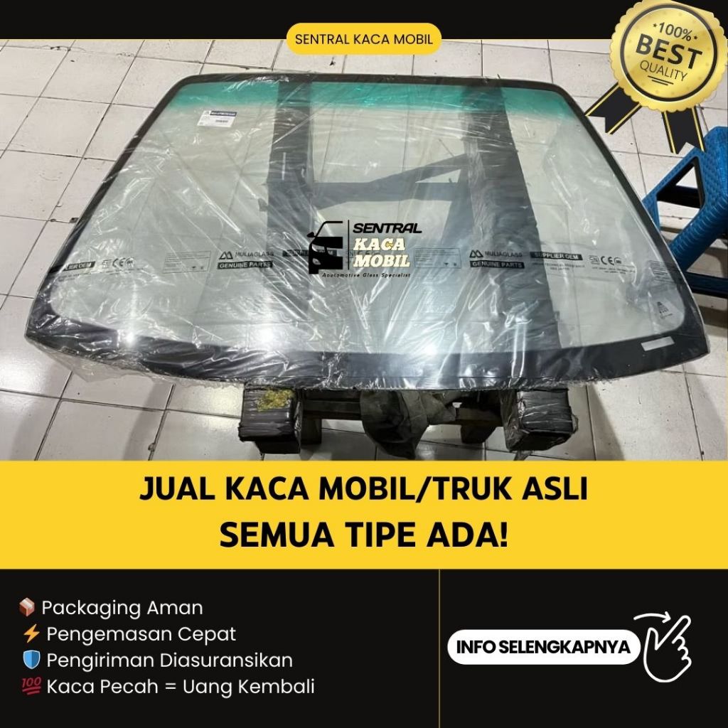 Kaca Depan Mobil Honda Civic Ferio 1996-2000 SNI- Diasuransikan