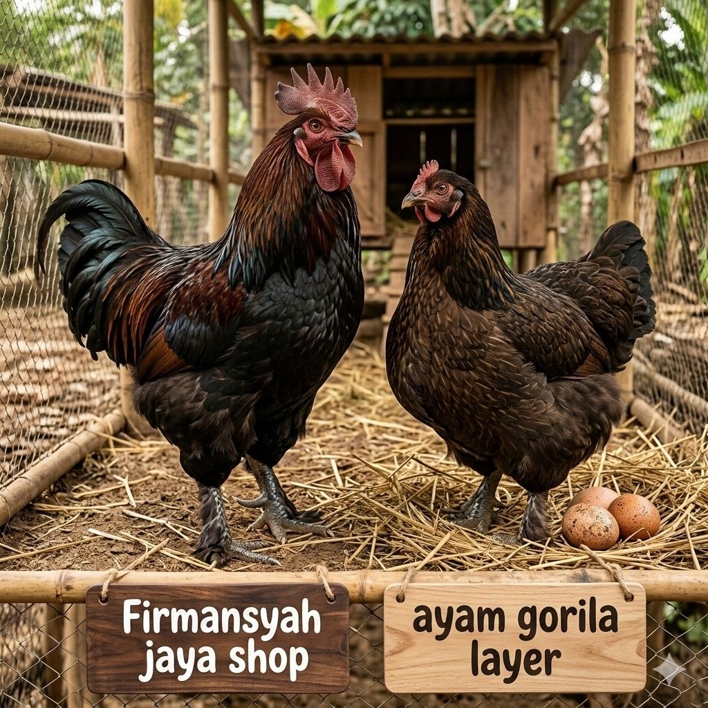 TELUR AYAM GORILA LAYER PETELUR UNTUK DI TETASKAN Firmansyah jaya shop