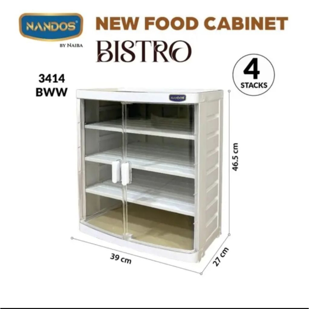 Food Cabinet Nandos Tempat Penyimpanan Makanan Tedung Saji Modern Tempat Serbaguna